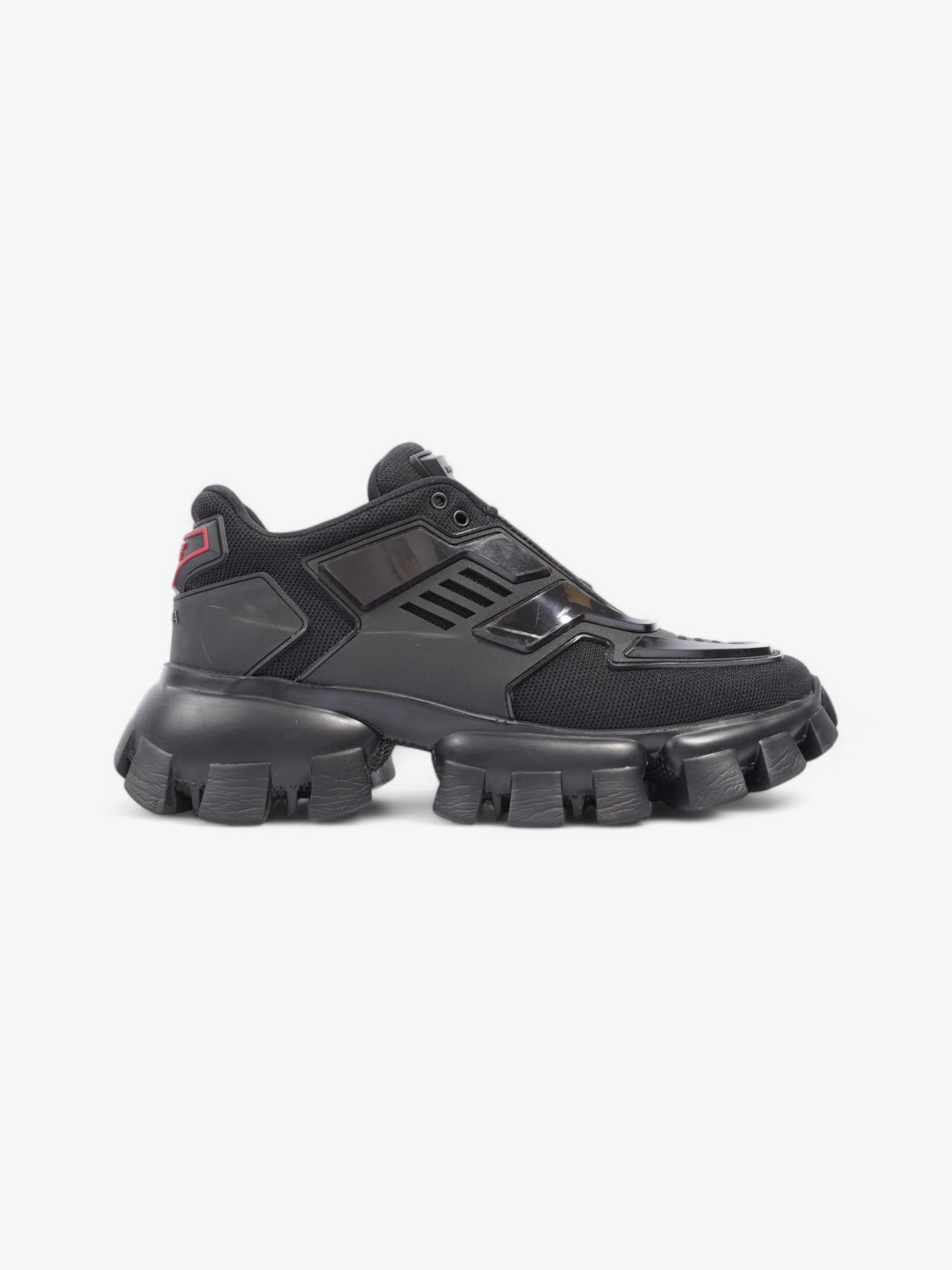 Prada Cloudbust Thunder Black / Red Mesh EU 39 UK 6