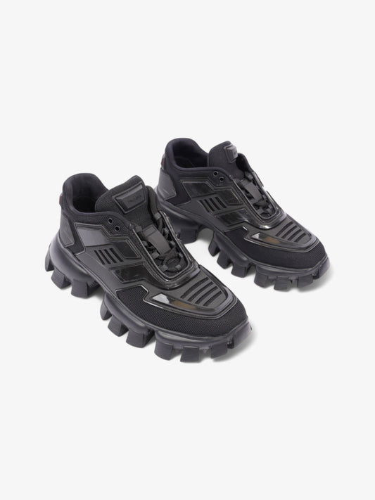 Prada Cloudbust Thunder Black / Red Mesh EU 39 UK 6