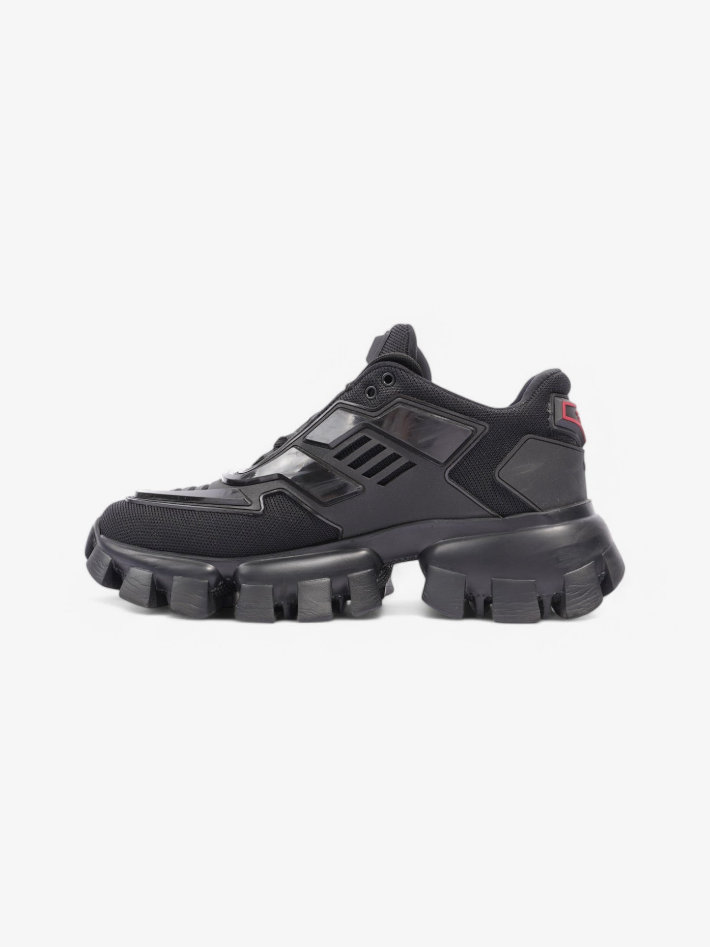 Prada Cloudbust Thunder Black / Red Mesh EU 39 UK 6