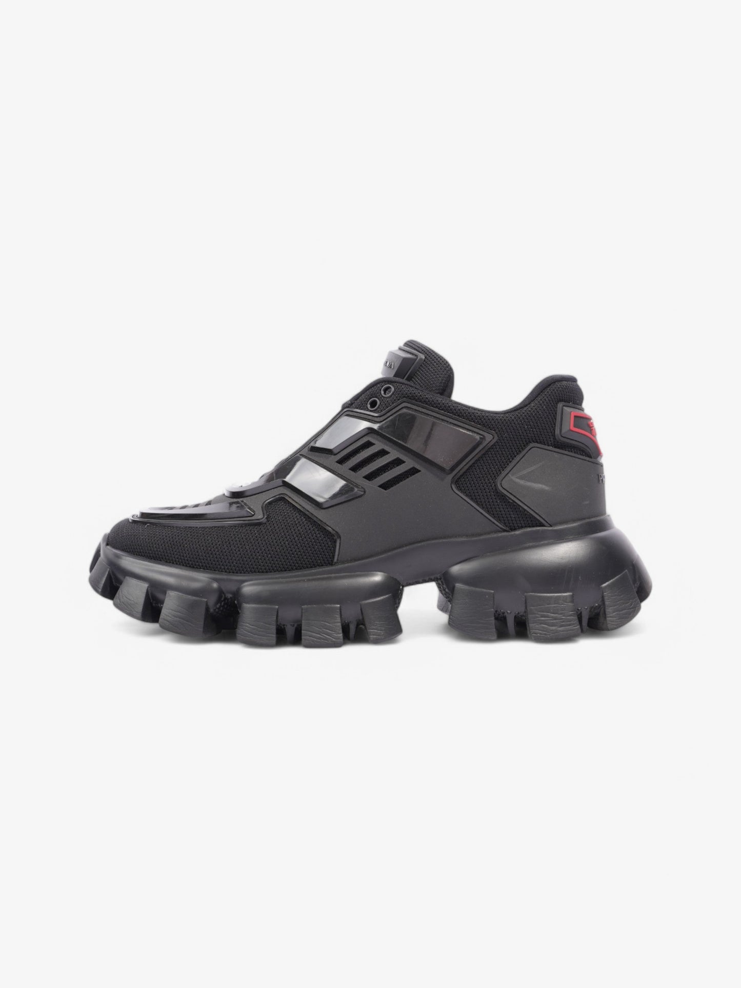 Prada Cloudbust Thunder Black / Red Mesh EU 39 UK 6