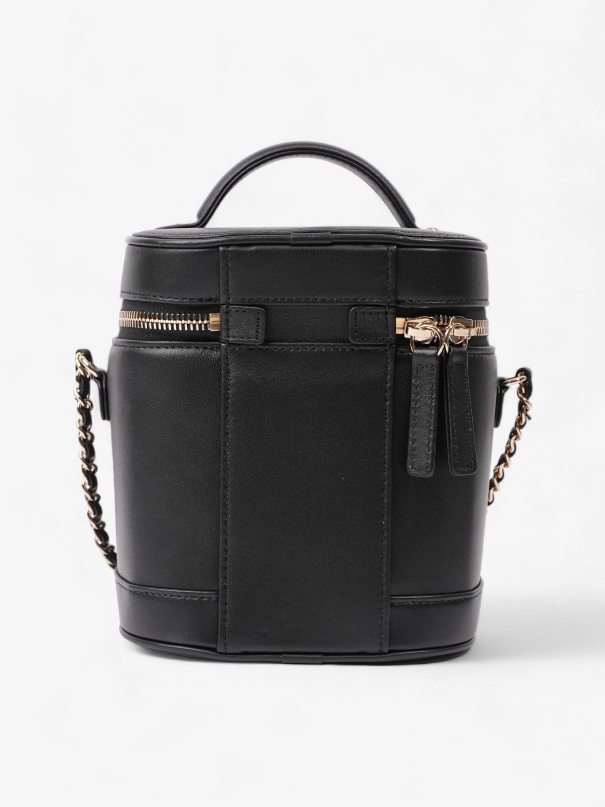 Chanel Coco Vanity Bag Black Caviar Leather