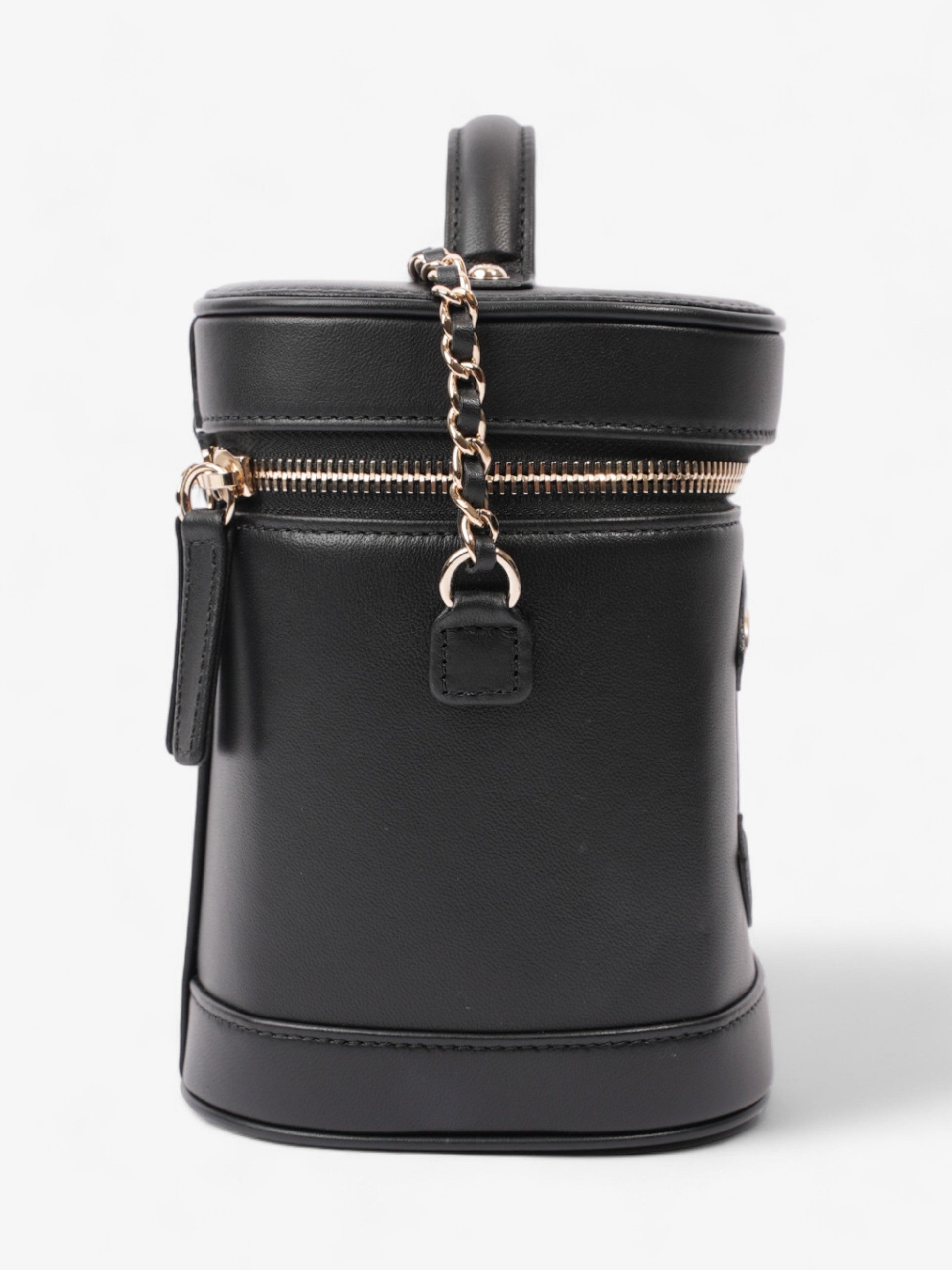 Chanel Coco Vanity Bag Black Caviar Leather