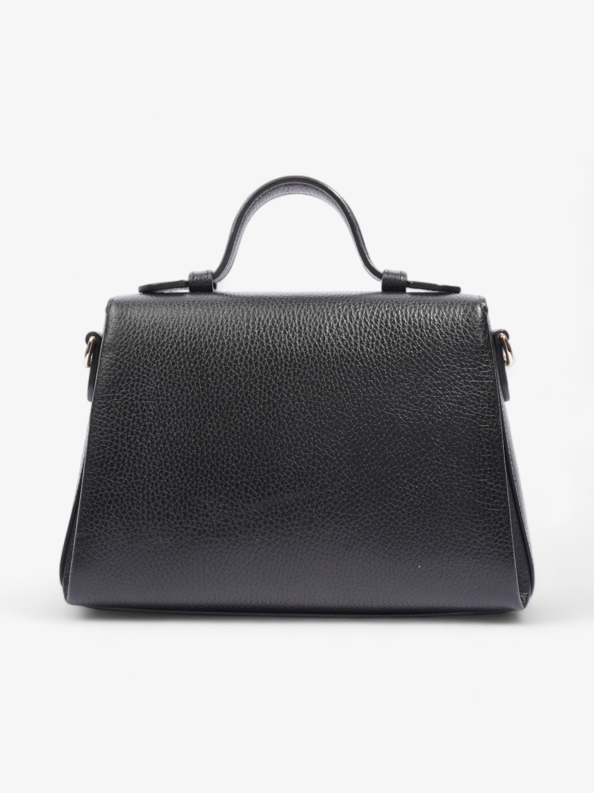 Gucci Interlocking G Shoulder Black Leather