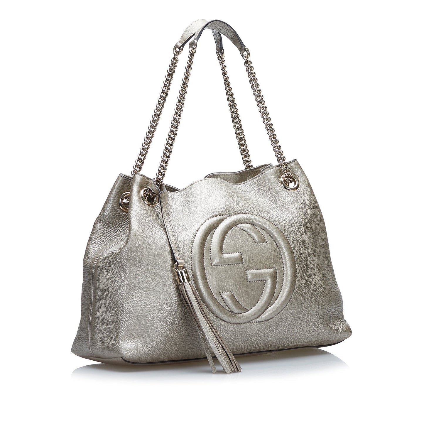 Gucci Chain Leather Tote
