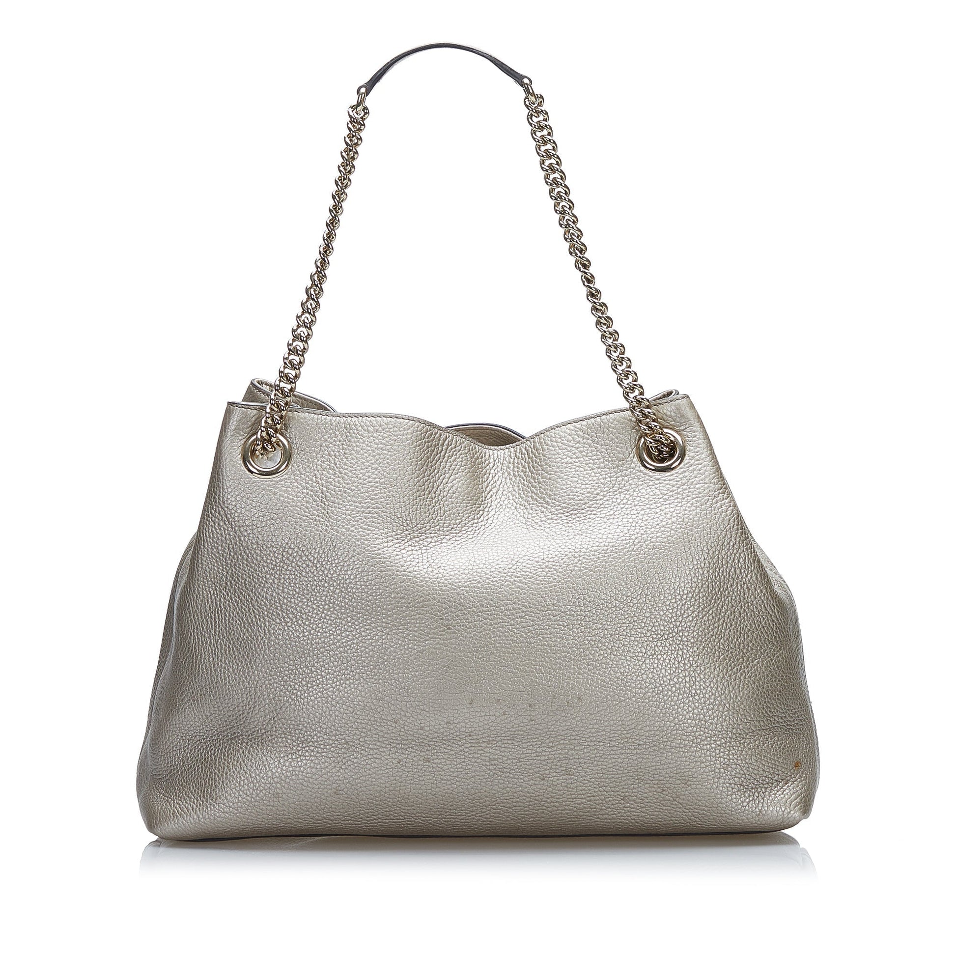 Gucci Chain Leather Tote