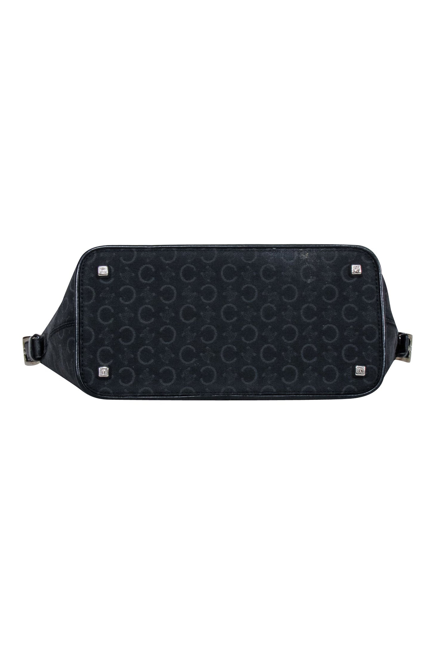 Luxury CELINE - Black Monogram "C" Shoulder Bag