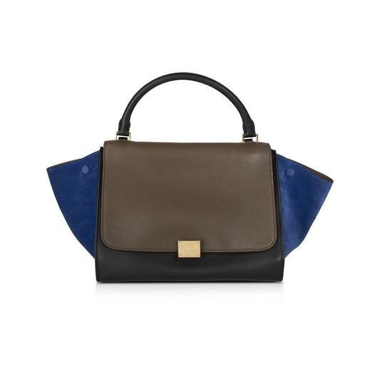 Celine Medium Tricolor Trapeze Bag