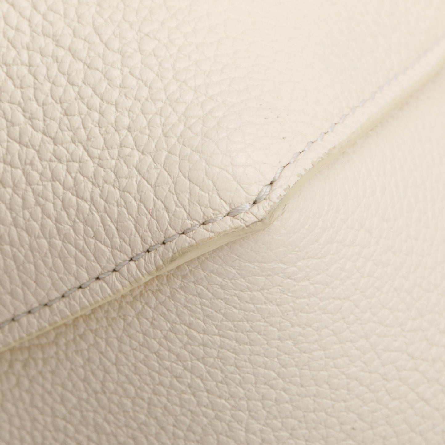 Celine Neutral Soft Grained Calfskin Small Cabas Phantom Tote