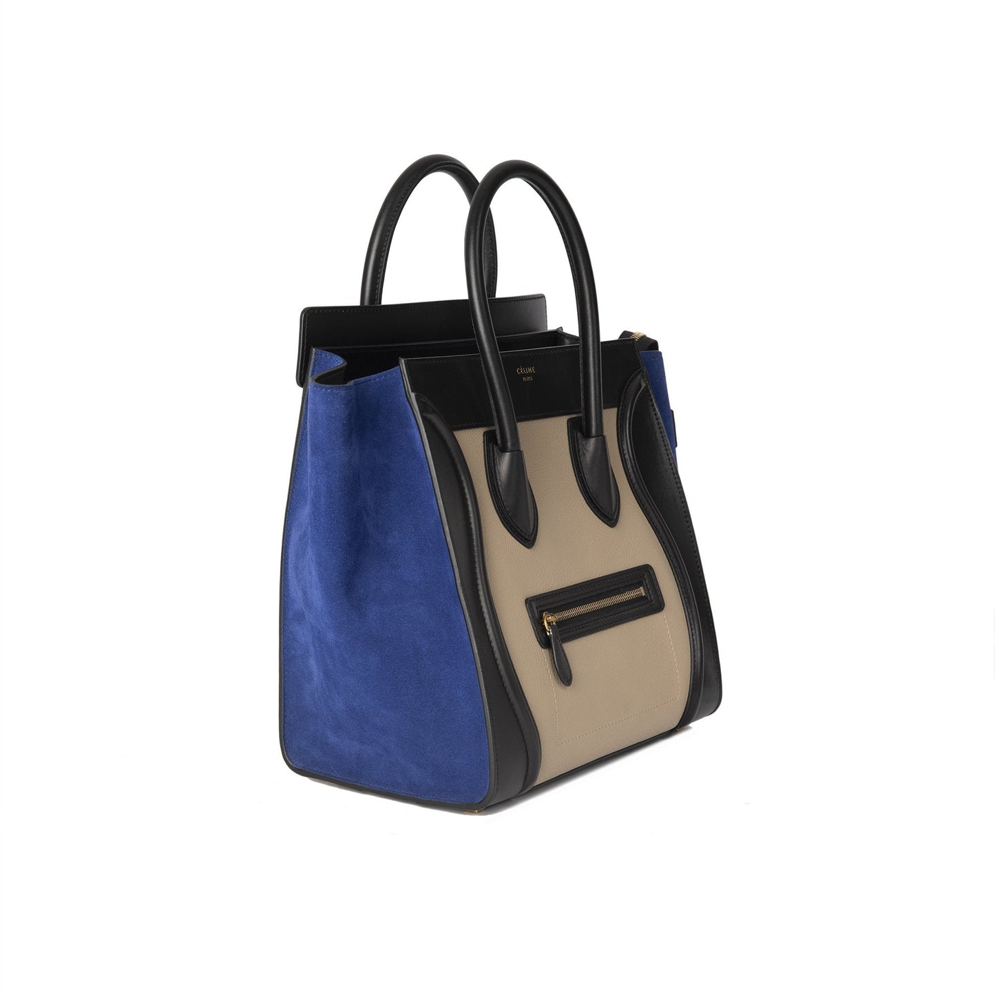 Celine Tricolour Mini Luggage Tote