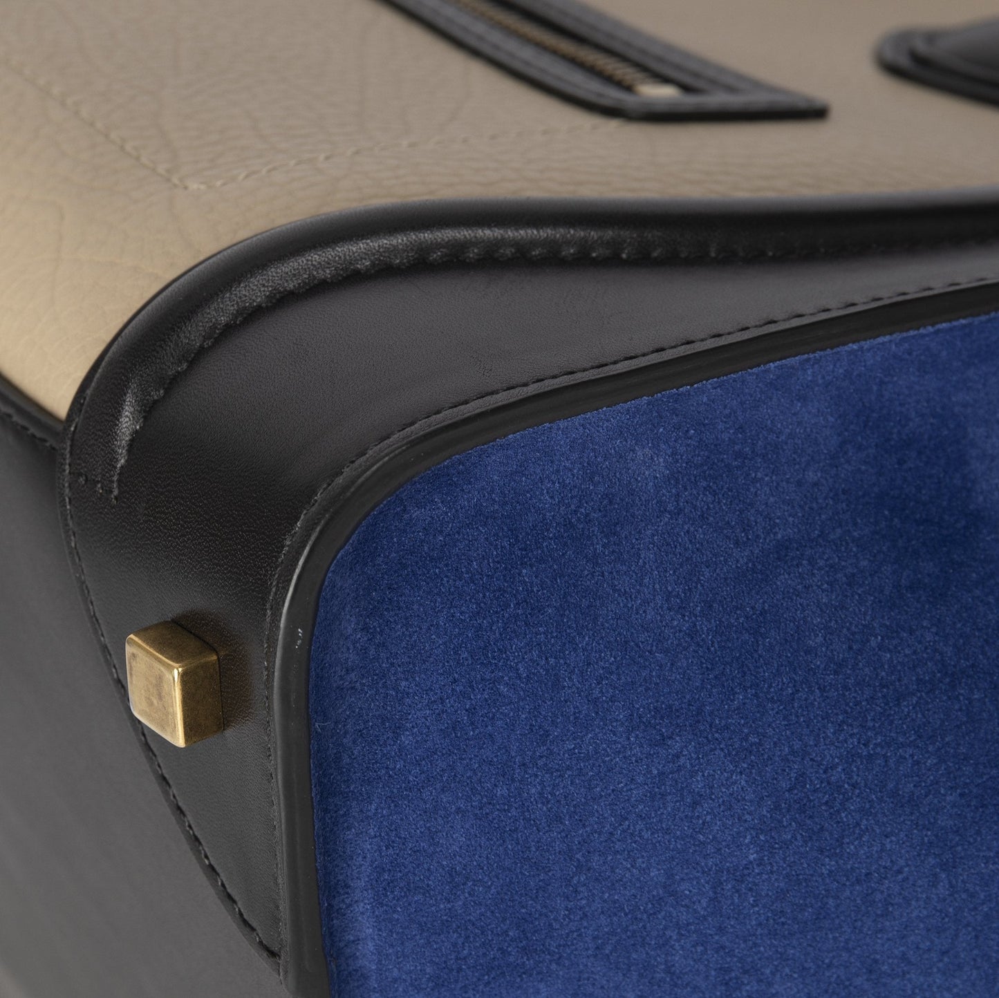 Celine Tricolour Mini Luggage Tote