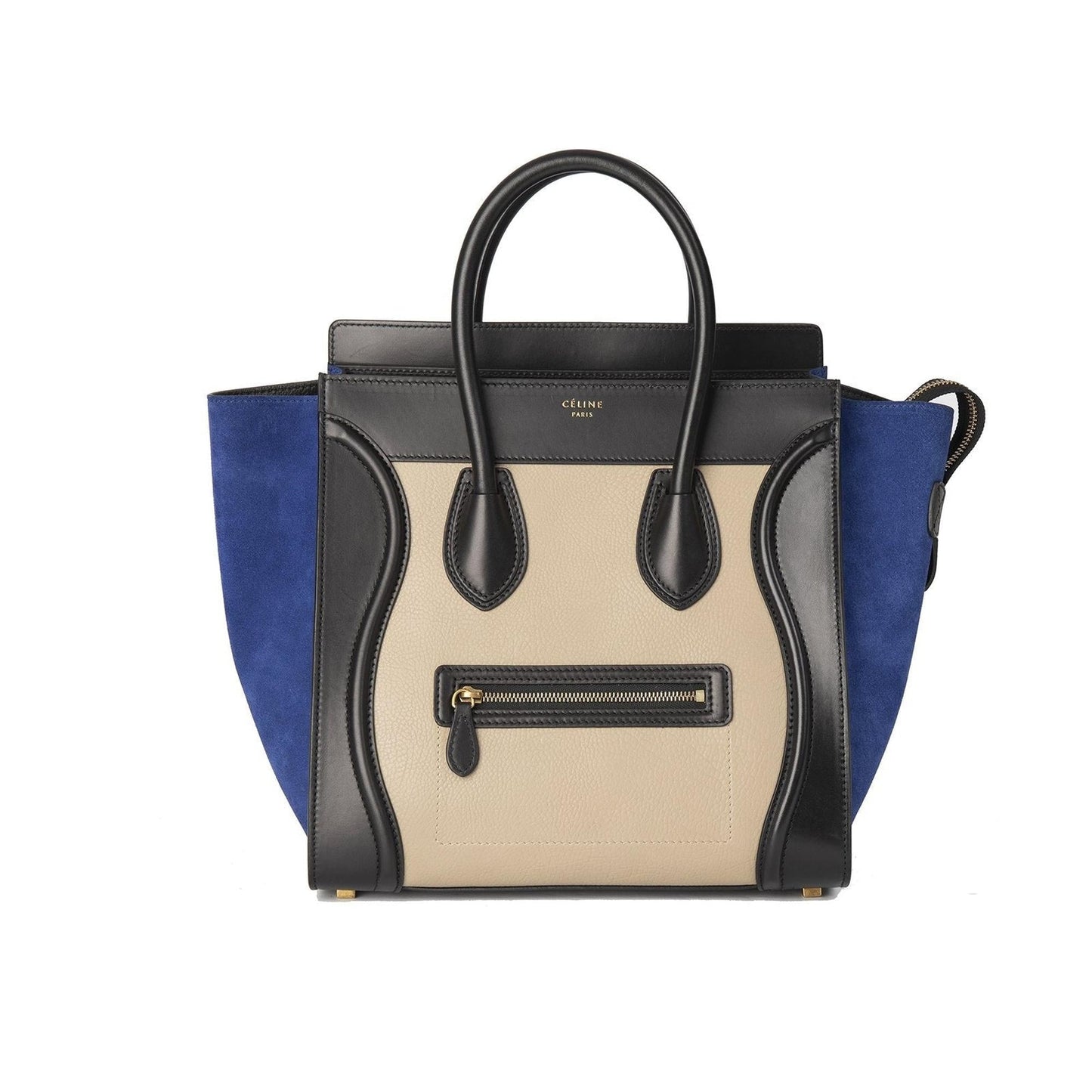 Celine Tricolour Mini Luggage Tote