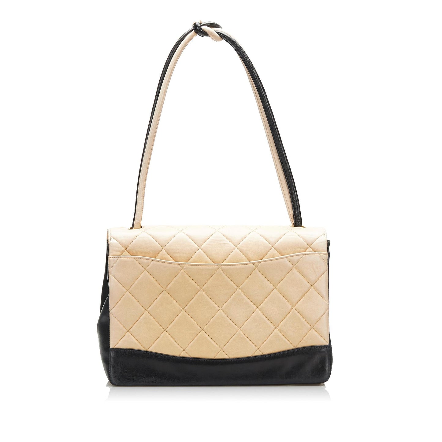 Chanel Bicolor Leather Shoulder Bag SHG k3TZpL