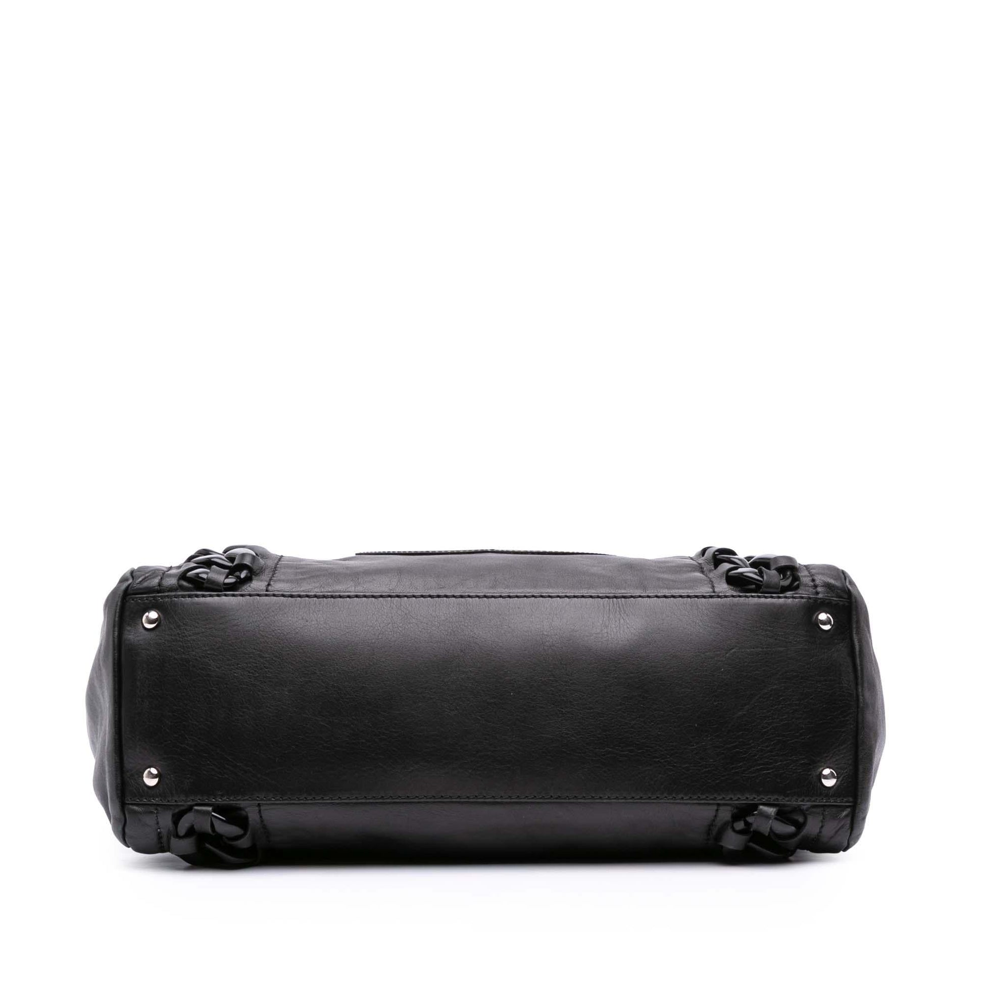 Chanel CC Calfskin Modern Chain Rhodoid East West Tote