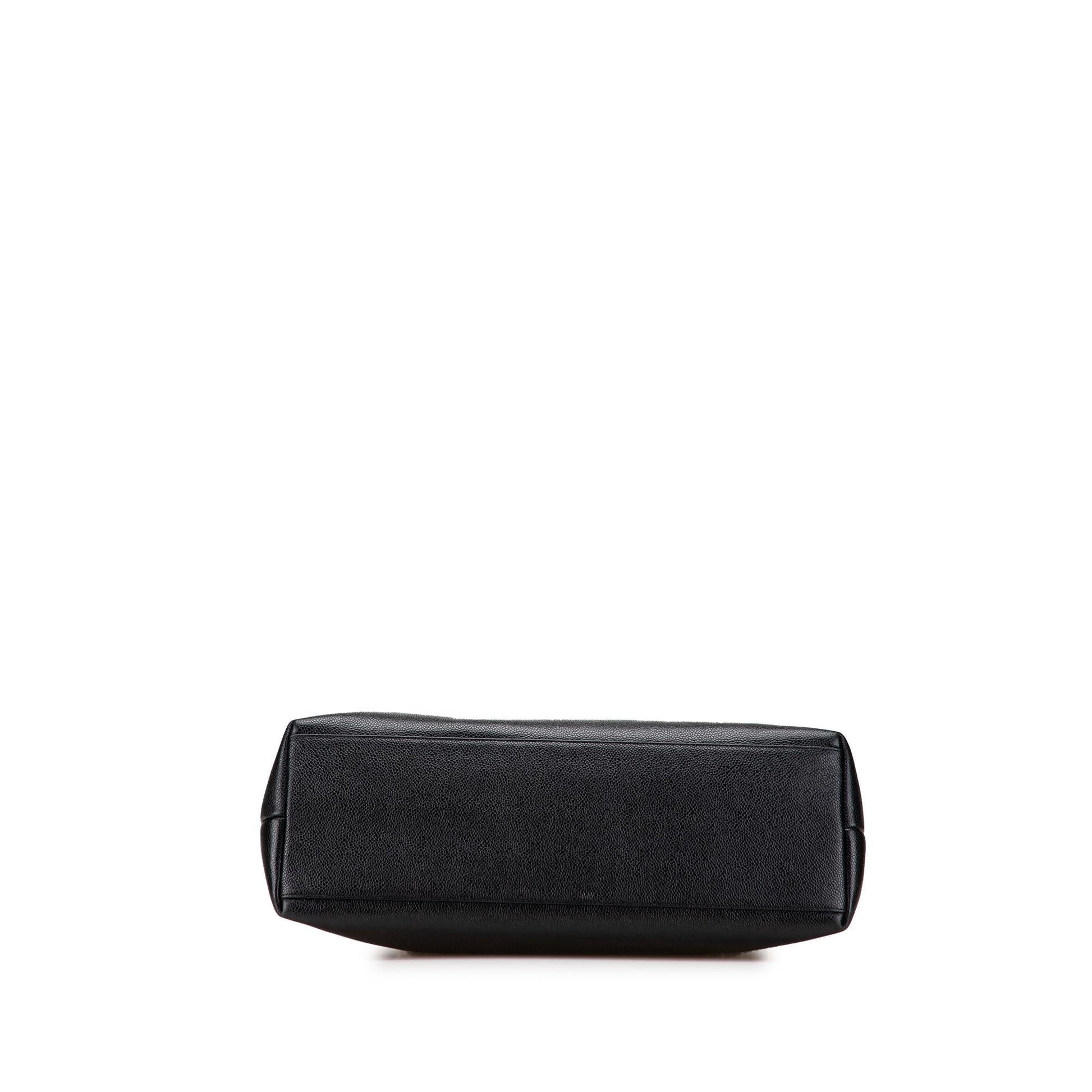 Chanel CC Caviar Chain Tote