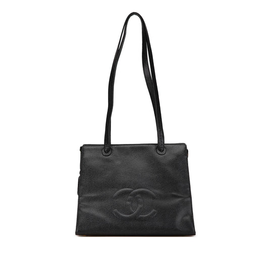 Chanel CC Caviar Leather Tote