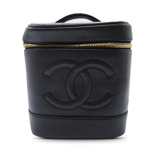 Chanel CC Caviar Vanity Case (SHG-ItNMft) Handbag