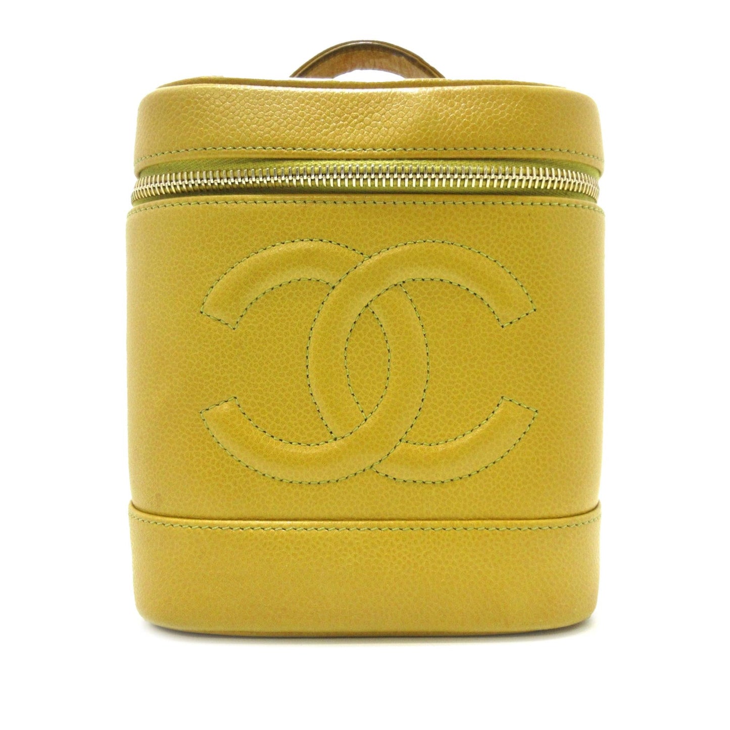 Chanel CC Caviar Vanity Case (SHG-pcfJzn) Handbag