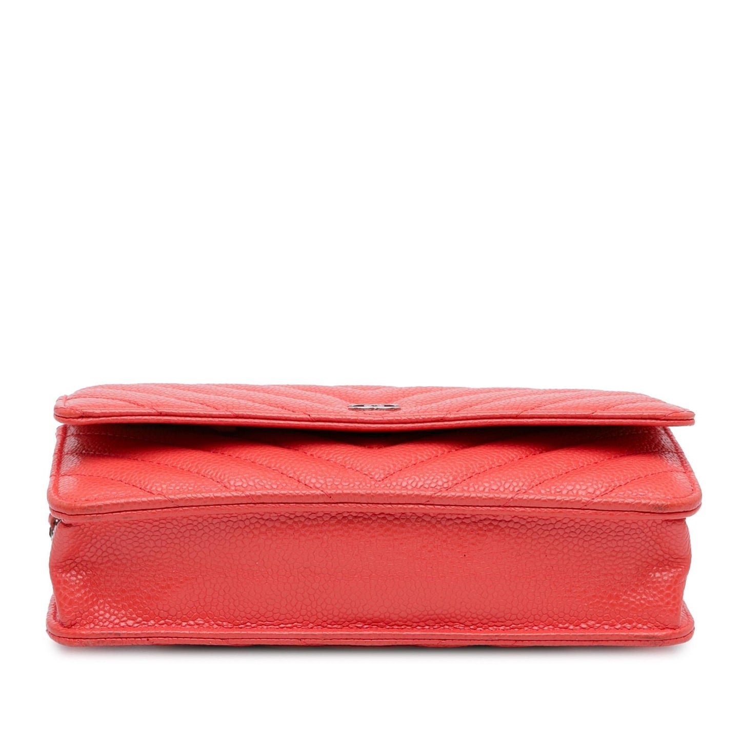 Chanel CC Chevron Caviar Wallet On Chain (SHG-Z8eO2B) Crossbody