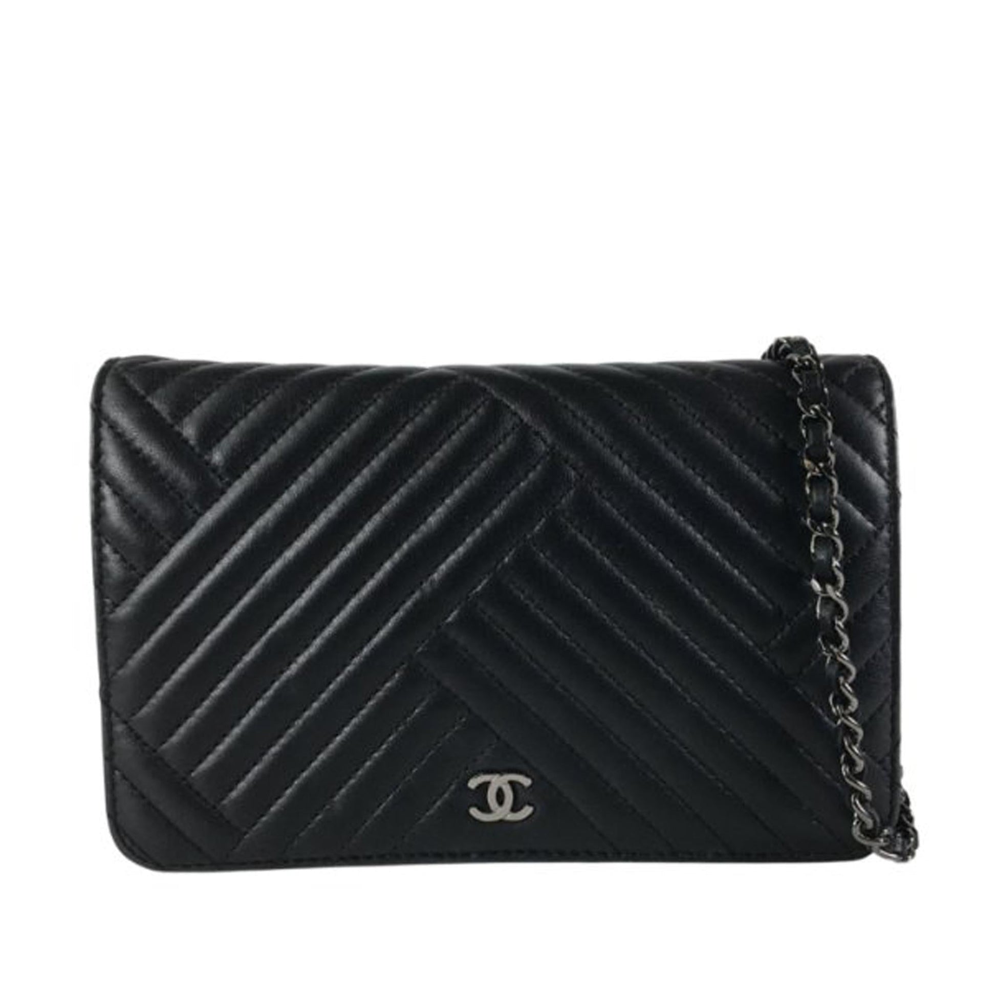 Chanel CC Crossing Wallet on Chain (SHG-PFbWdZ) Crossbody