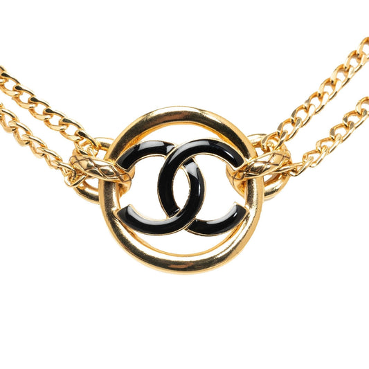 Chanel CC Double Chain Choker (SHG-795mzD) Handbag