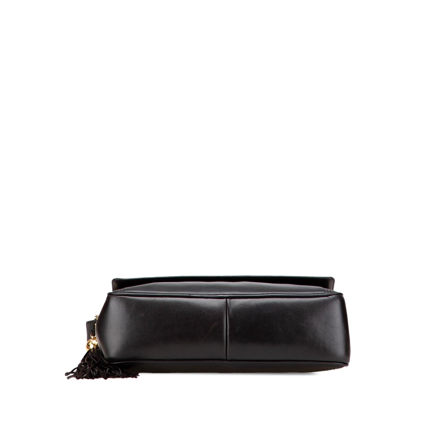 Chanel CC Lambskin Flap Tassel Crossbody
