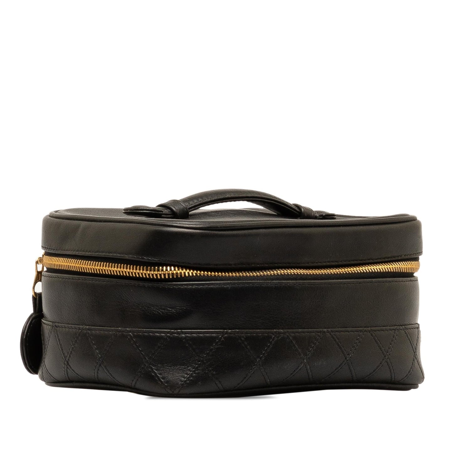 Chanel CC Lambskin Vanity Case (SHG-US9oms) Handbag