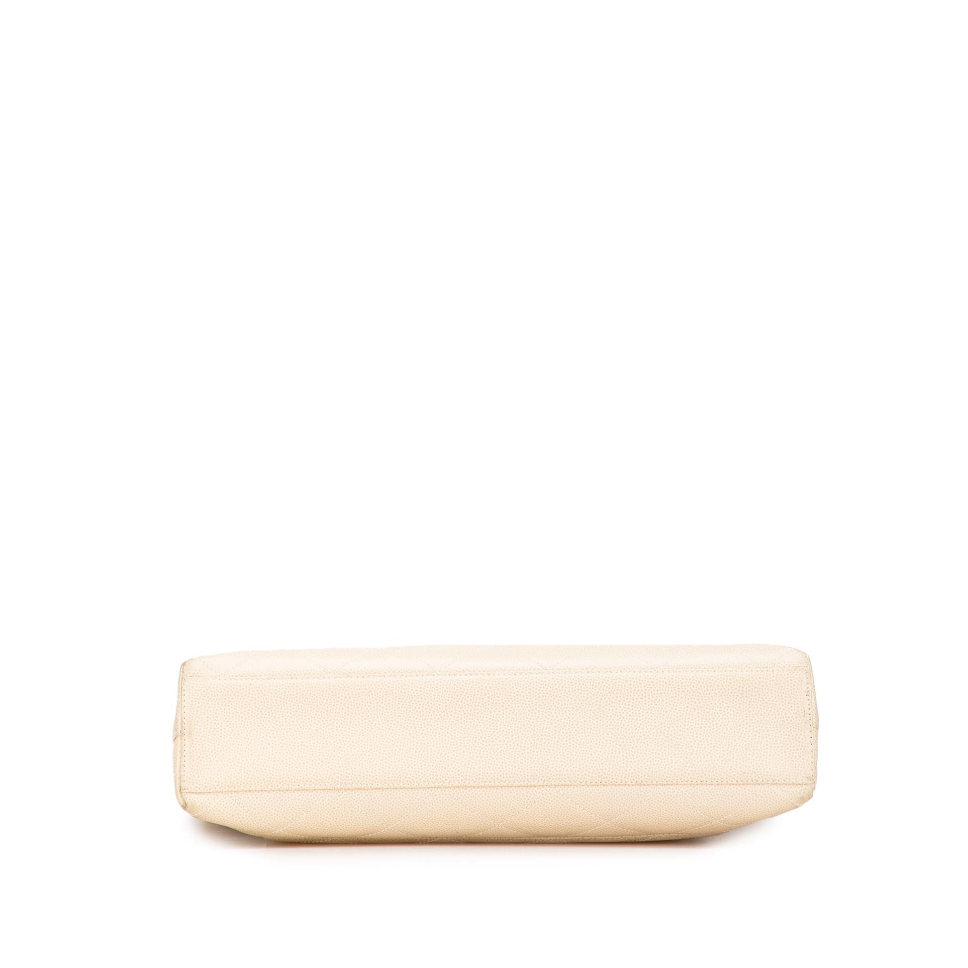 Chanel CC Quilted Caviar Bekko Chain Tote