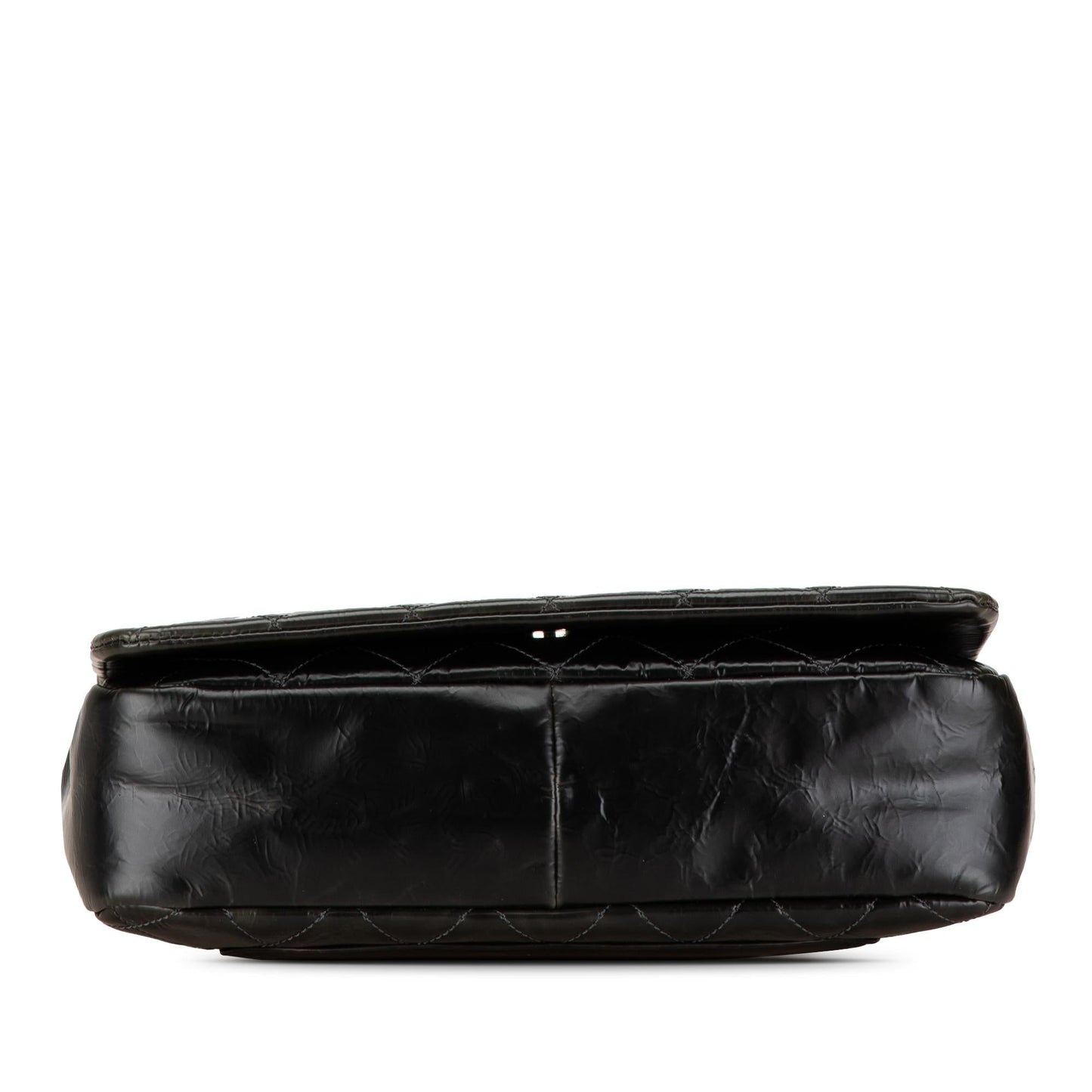 Chanel CC Quilted Glazed Calfskin Flap (SHG-16f7wX) Shoulder Bag