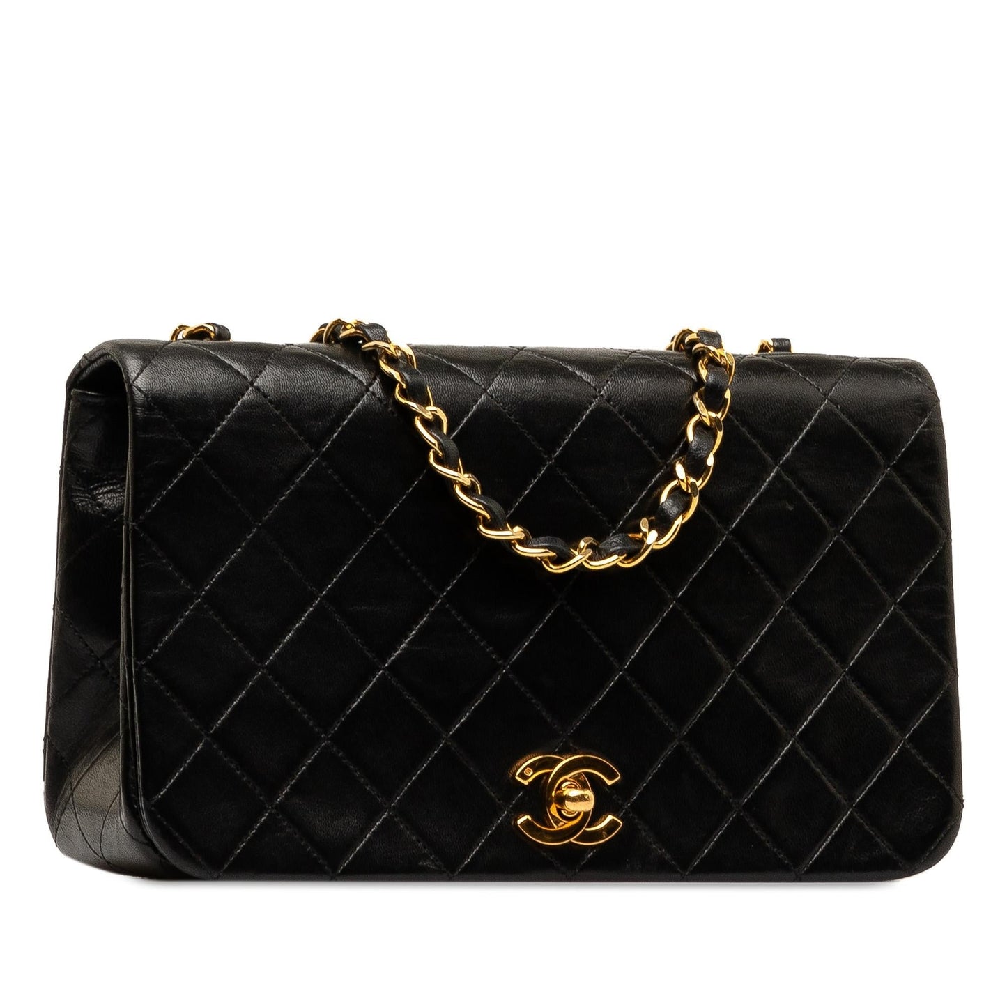 Chanel CC Quilted Lambskin Full Flap (SHG-5yOQSk) Crossbody
