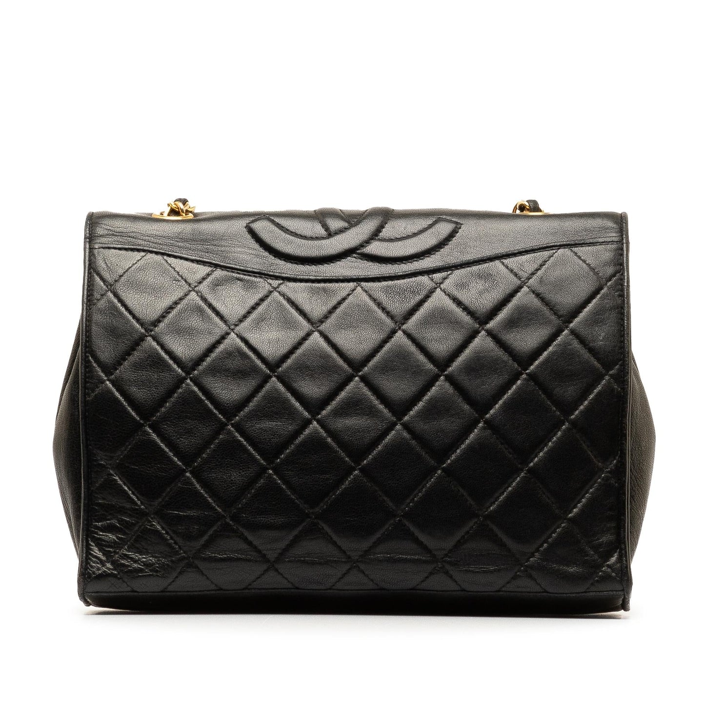 Chanel CC Quilted Lambskin Full Flap (SHG-wxEZyN) Crossbody