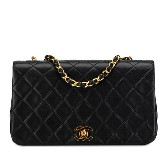 Chanel CC Quilted Lambskin Full Flap (SHG-Y9hmIP) Crossbody