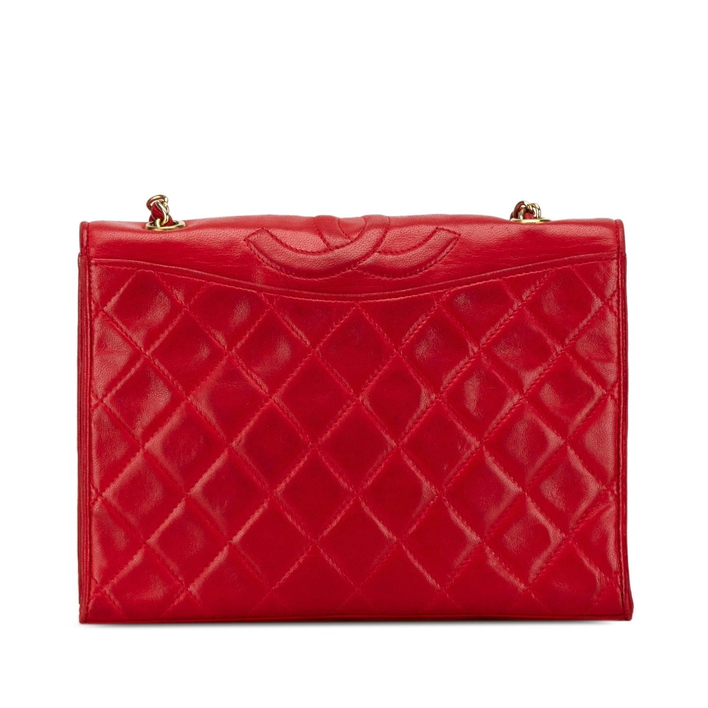 Chanel CC Quilted Lambskin Full Flap (SHG-7wGs7j) Crossbody