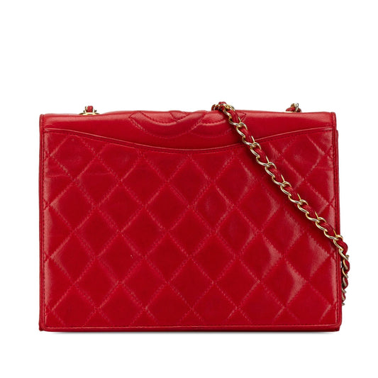 Chanel CC Quilted Lambskin Full Flap (SHG-7wGs7j) Crossbody