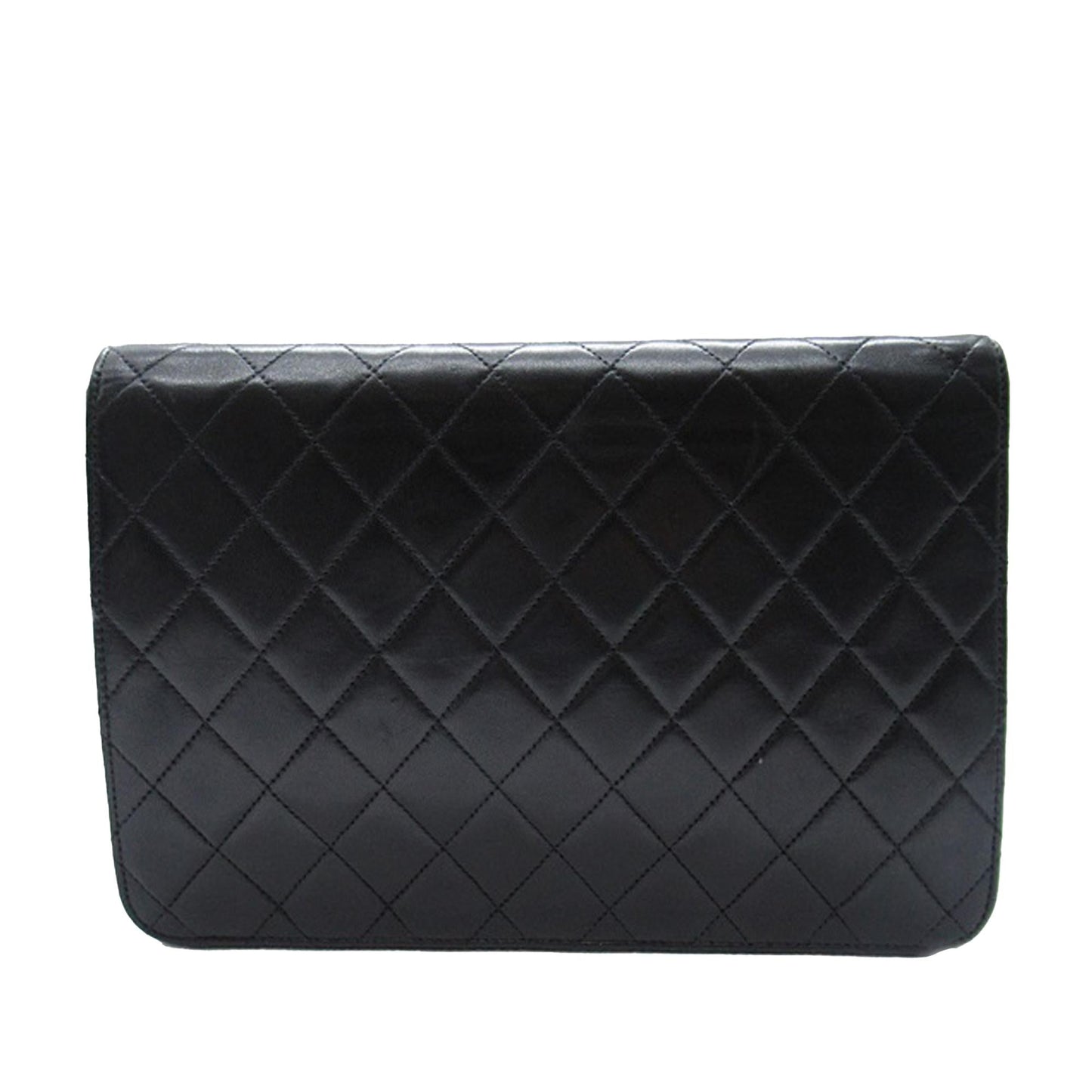 Chanel CC Quilted Lambskin Single Flap (SHG-iO4bfz) Crossbody