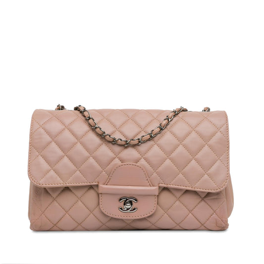 Chanel CC Quilted Lambskin Turnlock Flap (SHG-7D2P46) Shoulder Bag