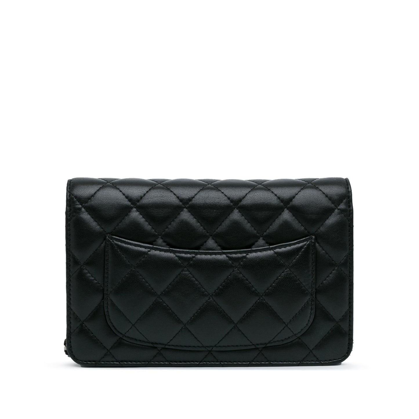 Chanel CC Quilted Lambskin Wallet On Chain (SHG-FJ9bzv) Crossbody