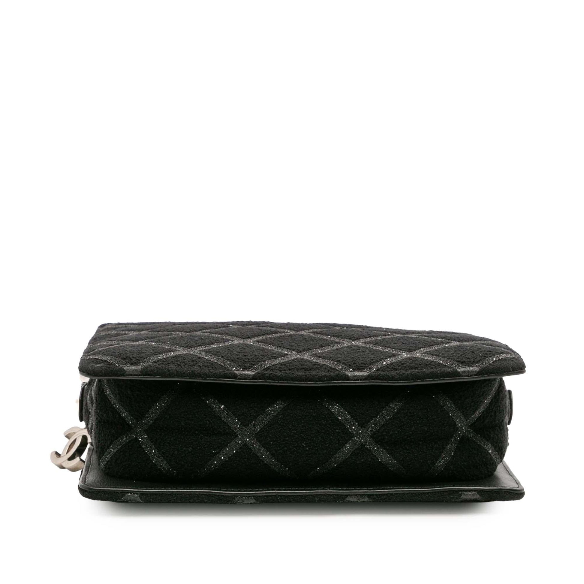 Chanel CC Tweed Chain Fantasy Crossbody