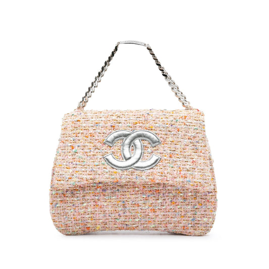 Chanel CC Tweed Flap (SHG-LRSREN) Shoulder Bag