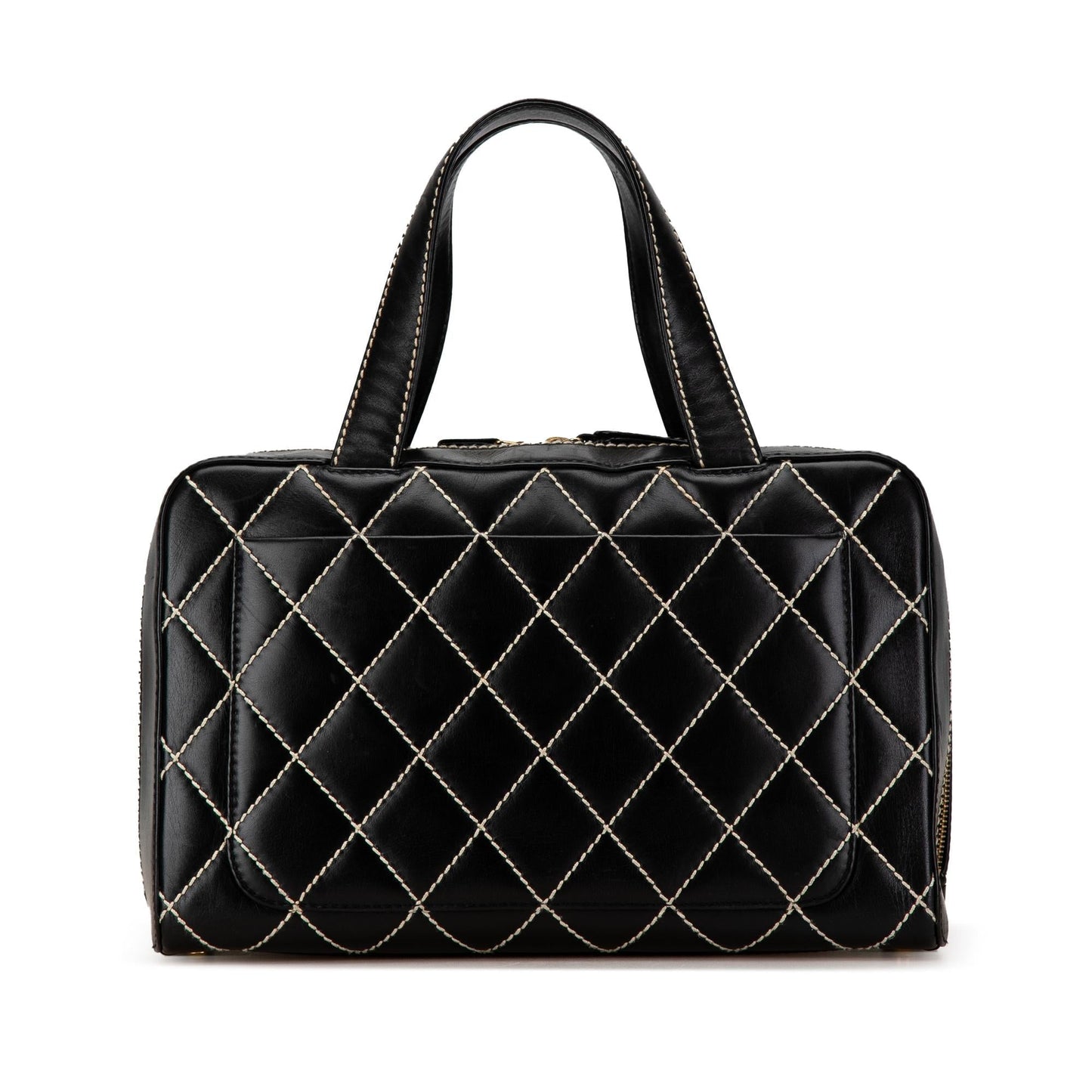 Chanel CC Wild Stitch Lambskin Handbag (SHG-SgvNml)