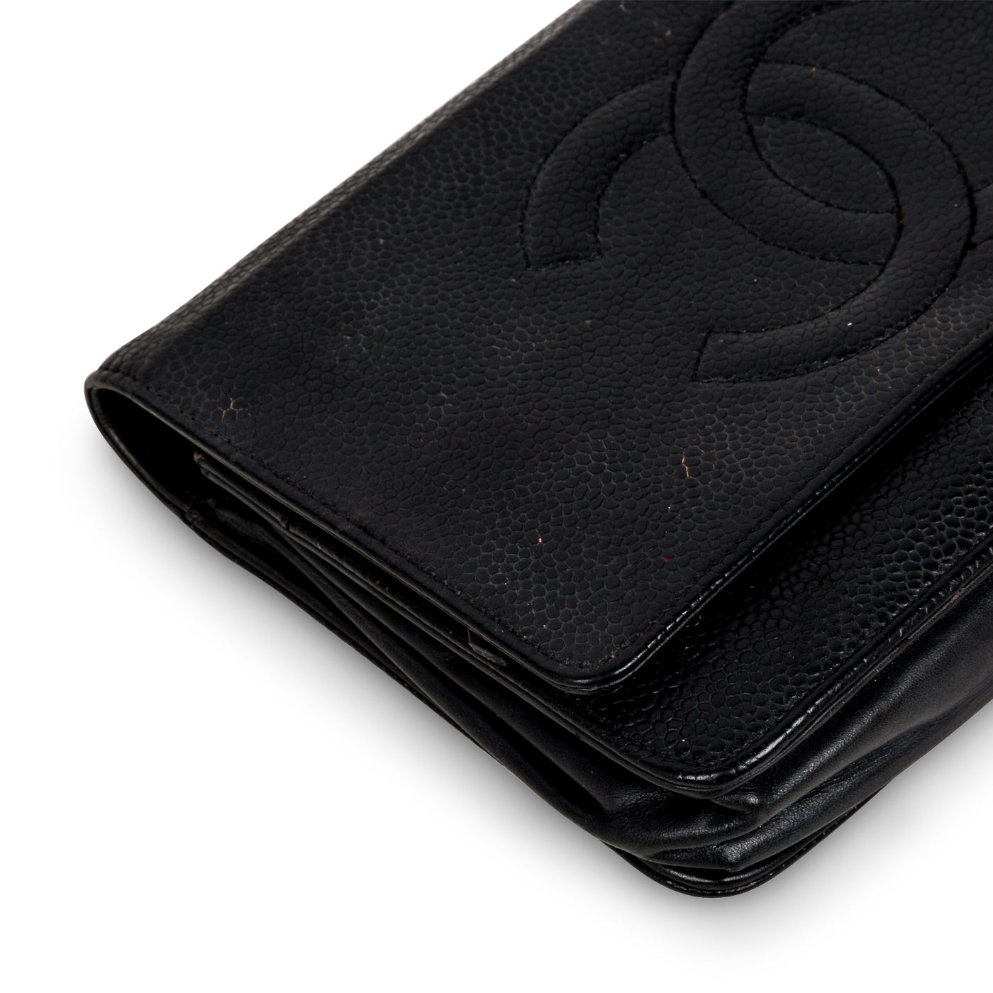 Chanel Classic CC Wallet on Chain