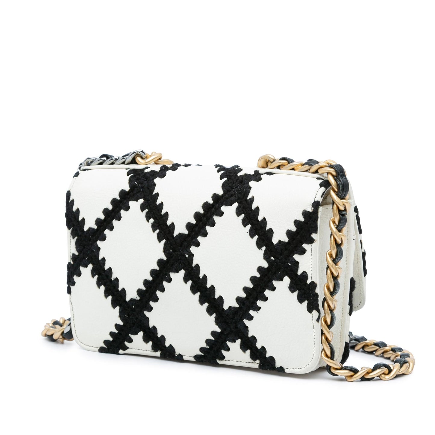 Chanel Calfskin Crochet 19 Wallet On Chain SHG mu2cGS