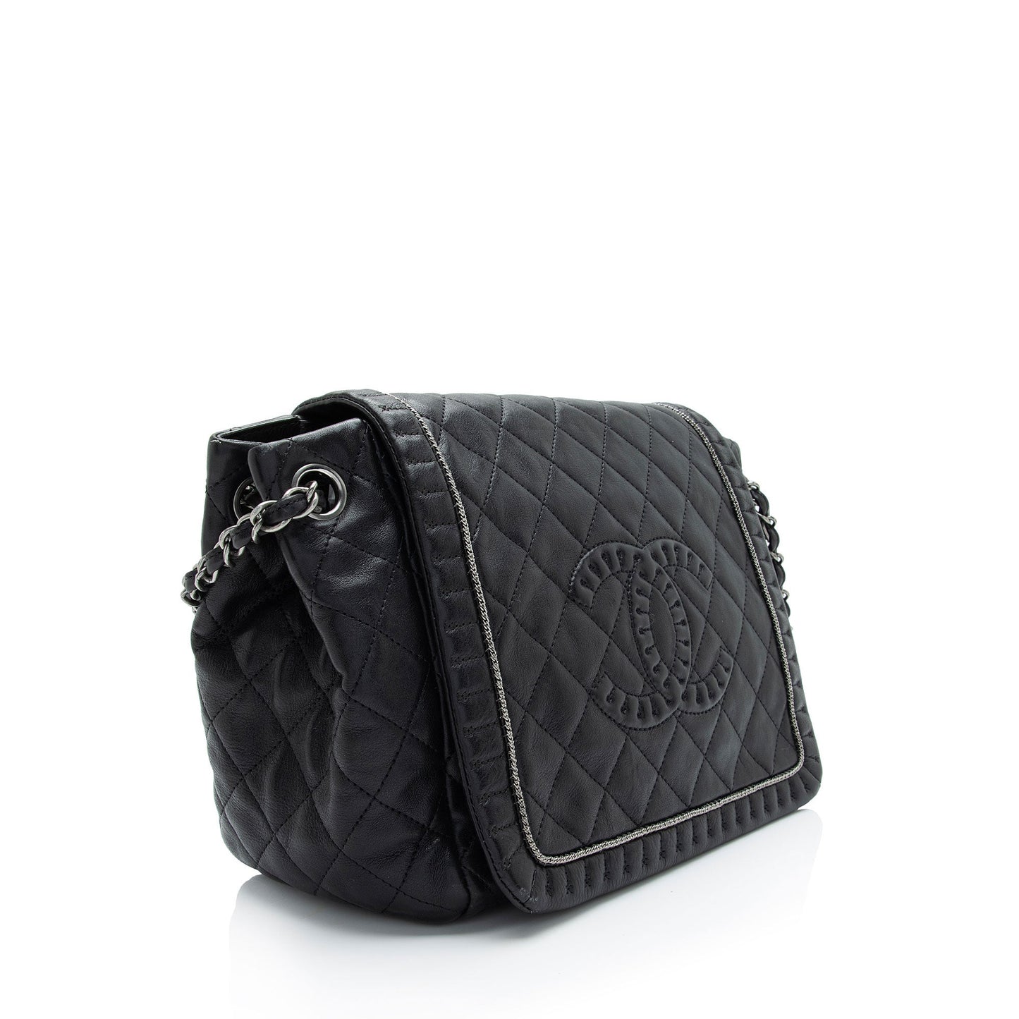 Chanel Calfskin Istanbul Flap Shoulder Bag SHF E8Y0Ku