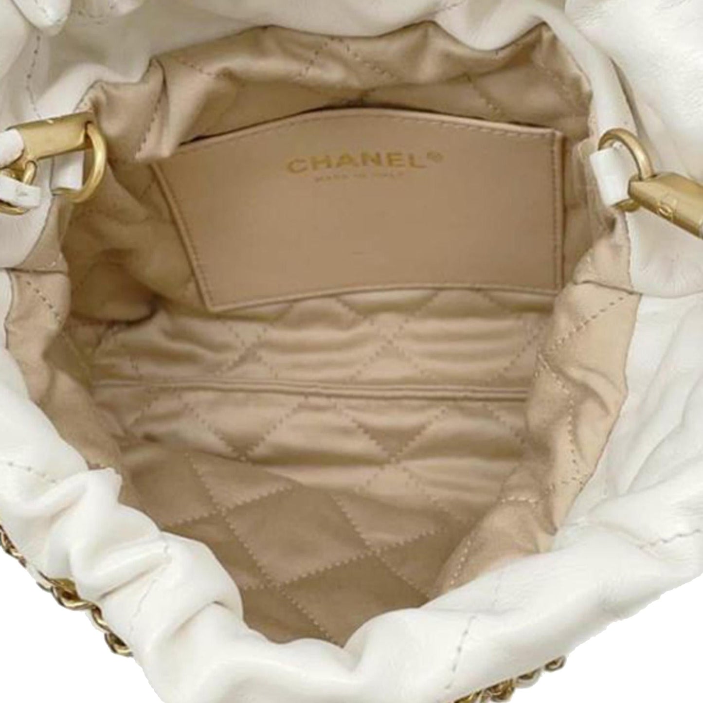 Chanel Calfskin Mini 22 Satchel SHG TpGbCT