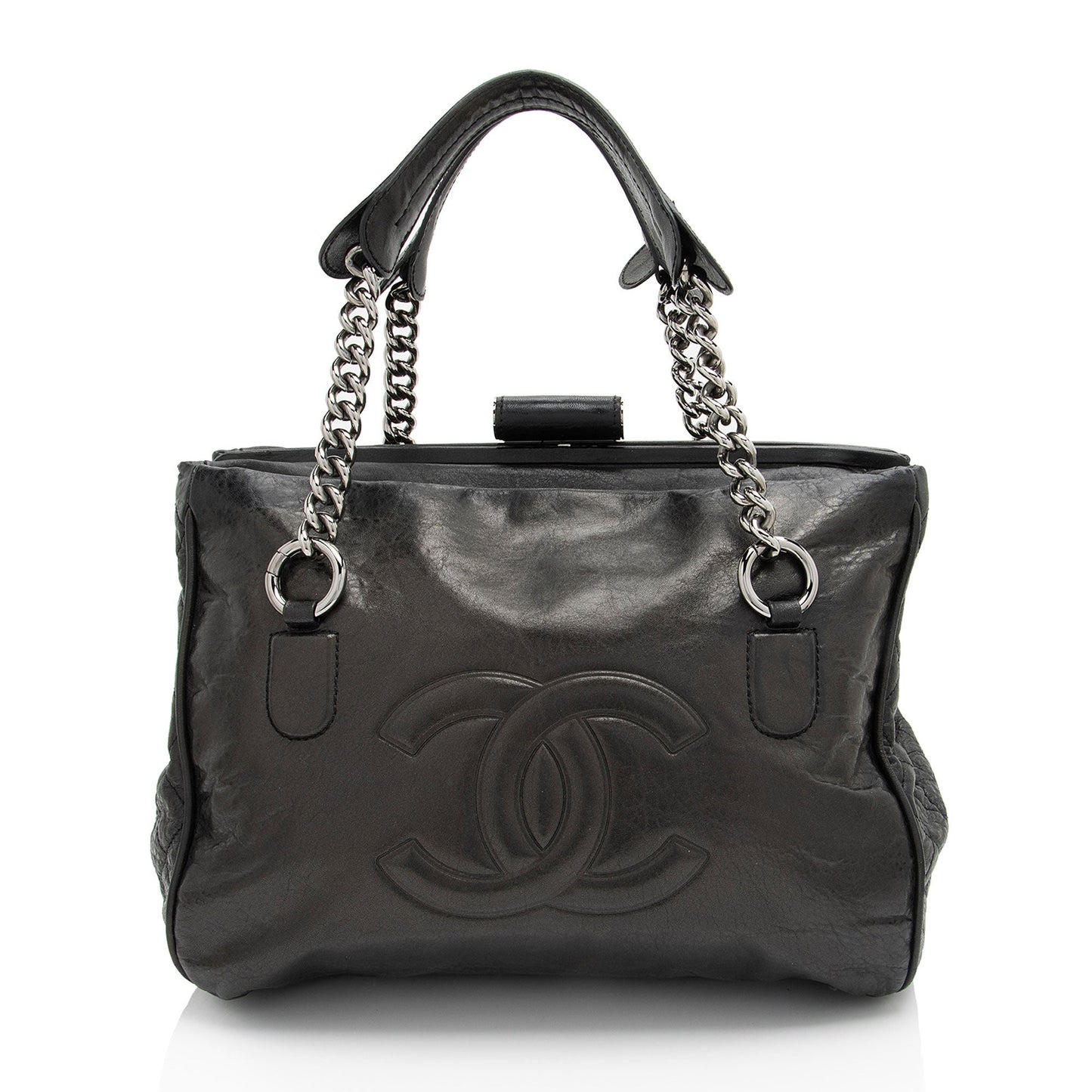 Chanel Calfskin Perfect Day Grand Shopping Tote SHF 0y7NE2