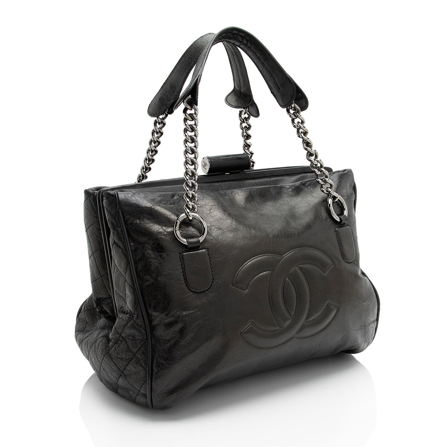 Chanel Calfskin Perfect Day Grand Shopping Tote SHF 0y7NE2