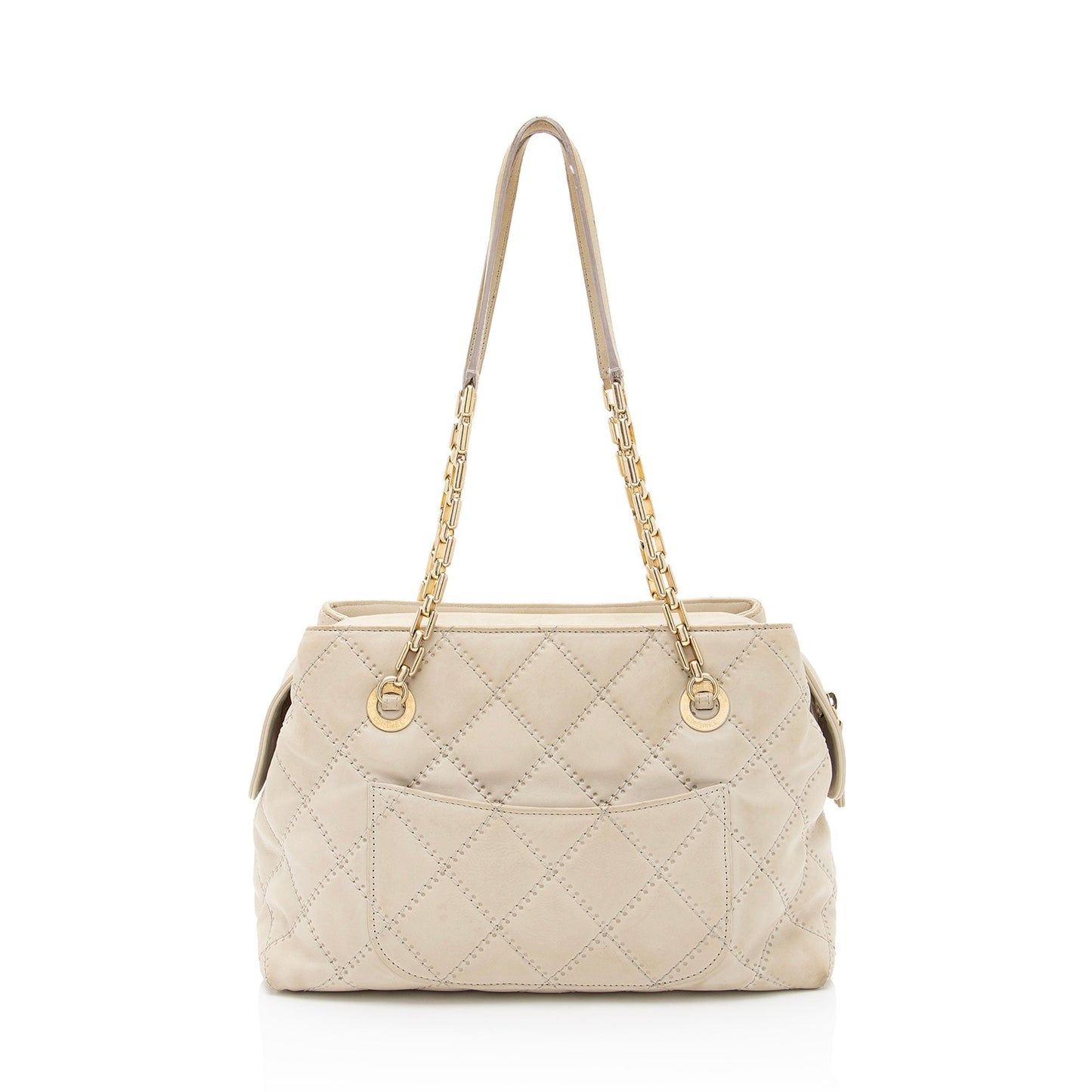 Chanel Calfskin Retro Chain Tote SHF syaS0b