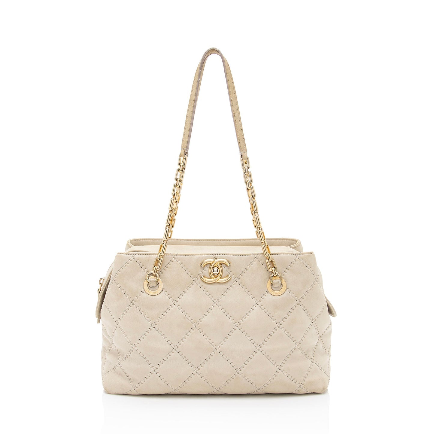 Chanel Calfskin Retro Chain Tote SHF syaS0b