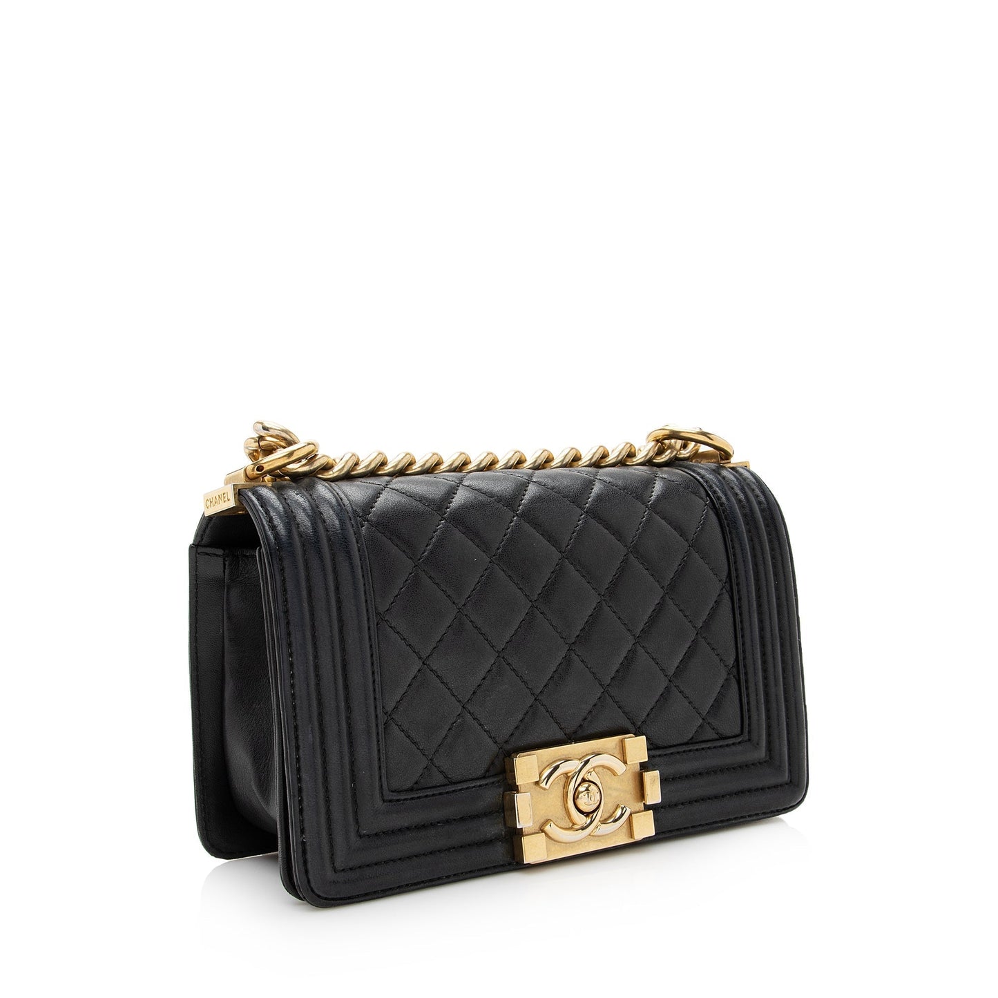 Chanel Calfskin Small Boy Bag SHF 22437