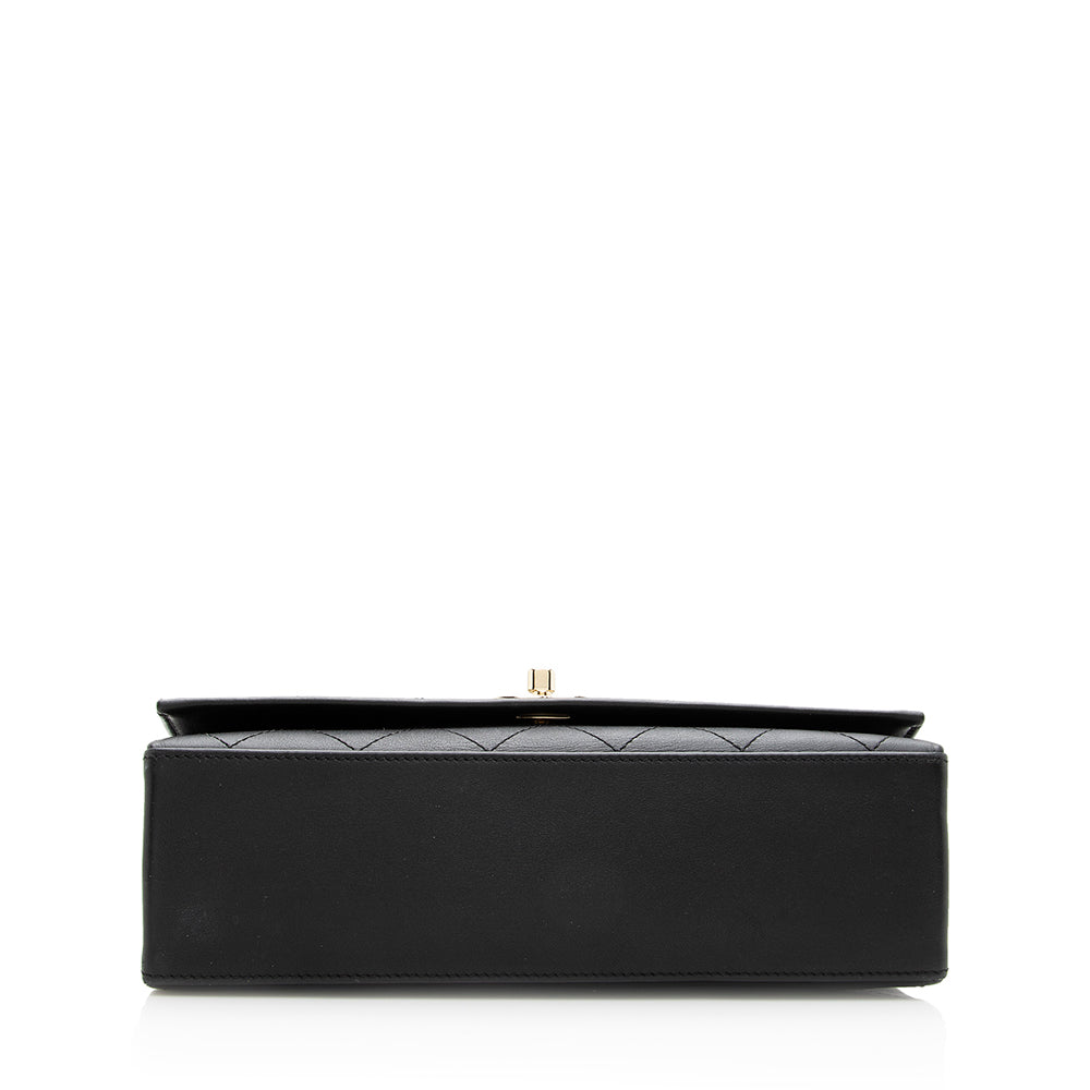 Chanel Calfskin Triple Compartment Flap Bag SHF 19403