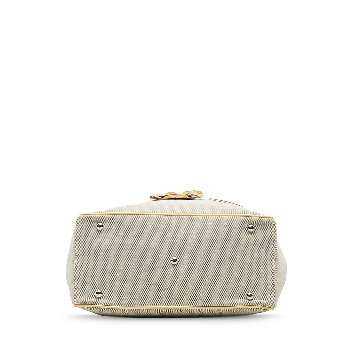 Chanel Camellia CC Choco Bar No 5 Shoulder Bag SHG CGt5YO